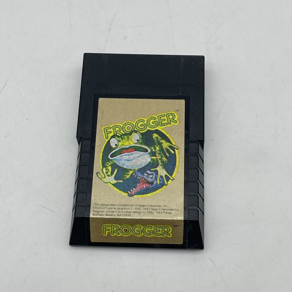 Vintage Parker Brothers Frogger by Sega Video Game Intellivision Cartridge Only